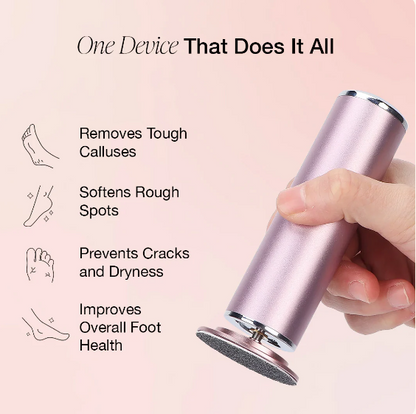 ZenoraPrime™ Electric Foot Callus Remover