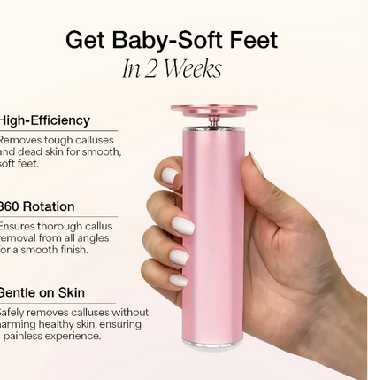 ZenoraPrime™ Electric Foot Callus Remover