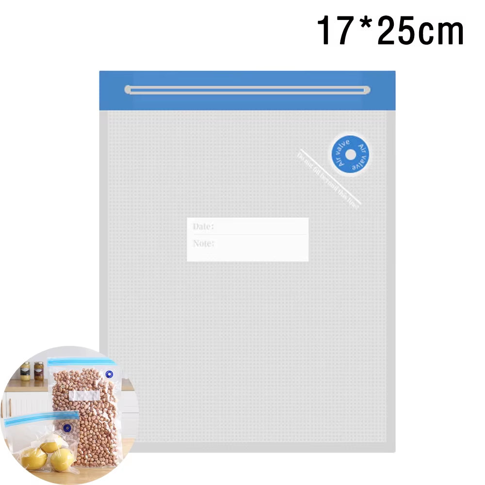 New Food Vacuum Fresh Bag Vacuum Food Bag Vacuum Fresh Bag Food Compression Bag Refrigerator Sealing Bag