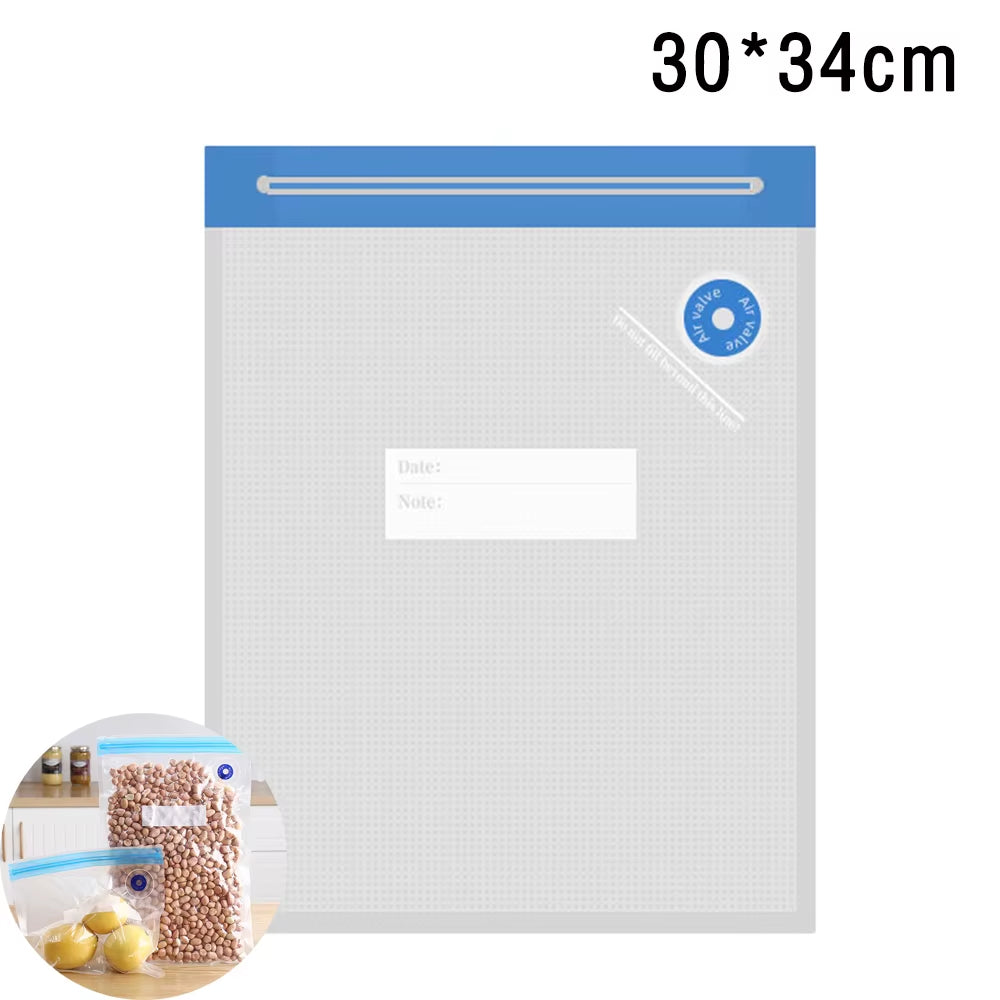 New Food Vacuum Fresh Bag Vacuum Food Bag Vacuum Fresh Bag Food Compression Bag Refrigerator Sealing Bag